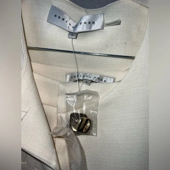 Endless rose Shoulder Vest Top & Shorts Set Size L - Picture 6 of 9